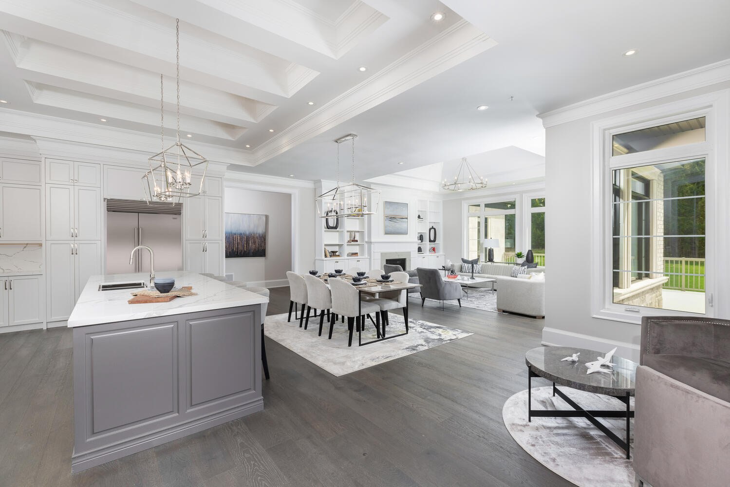 Craftsmanship and refined finishes in a Springwinds interior